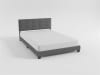 Newberry Twin Platform Bed in Dark Gray Finish by Home Elegance - HEL-1350DGT-1 - Image 4 of 0