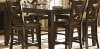 Crown Point 5 Piece Counter Height Dining Set in Merlot by Home Elegance - HEL-1372-36-5 - Image 2 of 0