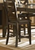 Crown Point 5 Piece Counter Height Dining Set in Merlot by Home Elegance - HEL-1372-36-5 - Image 3 of 0