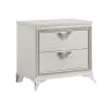 Audra Queen Panel Bed with LED Headboard in White and Gold Finish by Home Elegance - HEL-1383-1 - Image 5 of 0
