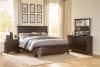 Boone 6 Piece Bedroom Set in Rustic Brown Finish by Home Elegance - HEL-1406-1-4 - Image 1 of 0