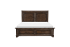 Boone 6 Piece Bedroom Set in Rustic Brown Finish by Home Elegance - HEL-1406-1-4 - Image 3 of 0