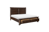 Boone 6 Piece Bedroom Set in Rustic Brown Finish by Home Elegance - HEL-1406-1-4 - Image 4 of 0