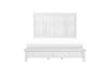 Laurelville Queen Bed in White Finish by Home Elegance - HEL-1447-1 - Image 4 of 0