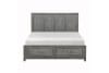 Garretson 6 Piece Bedroom Set in Gray Finish by Home Elegance - HEL-1450-1-4 - Image 3 of 0