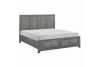 Garretson 6 Piece Bedroom Set in Gray Finish by Home Elegance - HEL-1450-1-4 - Image 5 of 0