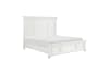 Mackinac Queen Bed in White Finish by Home Elegance - HEL-1454-1 - Image 4 of 0