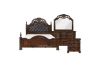 Adelina Queen Bed in Cherry Finish by Home Elegance - HEL-1468-1 - Image 2 of 0