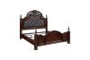 Adelina Queen Bed in Cherry Finish by Home Elegance - HEL-1468-1 - Image 4 of 0