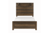 Conway 6 Piece Bedroom Set in Antique Brown Finish by Home Elegance - HEL-1497-1-4 - Image 3 of 0