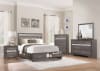 Luster 6 Piece Bedroom Set in 2-Tone by Home Elegance - HEL-1505-1-4 - Image 1 of 0