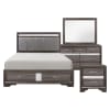 Luster 6 Piece Bedroom Set in 2-Tone by Home Elegance - HEL-1505-1-4 - Image 2 of 0