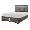Luster 6 Piece Bedroom Set in 2-Tone by Home Elegance - HEL-1505-1-4 - Image 4 of 0
