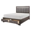 Luster 6 Piece Bedroom Set in 2-Tone by Home Elegance - HEL-1505-1-4 - Image 5 of 0