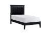 Seabright 4 Piece Youth Bedroom Set in Black Finish by Home Elegance - HEL-1519BKT-1-4 - Image 3 of 0