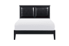 Seabright 4 Piece Youth Bedroom Set in Black Finish by Home Elegance - HEL-1519BKT-1-4 - Image 4 of 0