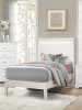 Seabright Twin Bed in White Finish by Home Elegance - HEL-1519WHT-1 - Image 1 of 0
