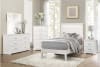 Seabright 4 Piece Youth Bedroom Set in White Finish by Home Elegance - HEL-1519WHT-1-4 - Image 1 of 0