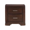 Hudson Footboard Storage Queen Platform Bed in Cherry Finish by Home Elegance - HEL-1520CH-1 - Image 5 of 0