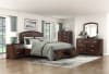 Hudson 6 Piece Storage Queen Bedroom Set in Cherry Finish by Home Elegance - HEL-1520CH - Image 1 of 0