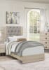 Whiting Twin Bed in Cream Finish by Home Elegance - HEL-1524T-1 - Image 1 of 0