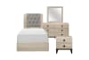 Whiting 4 Piece Youth Bedroom Set in Cream Finish by Home Elegance - HEL-1524T-1-4 - Image 2 of 0