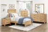 Youth-Corbin 6 Piece Twin Bedroom Set in Natural Finish by Home Elegance - HEL-1534NAT - Image 1 of 0