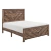 Corbin Queen Panel Bed in Rustic Brown Finish by Home Elegance - HEL-1534NP-1 - Image 1 of 0
