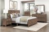 Corbin Queen Panel Bed in Rustic Brown Finish by Home Elegance - HEL-1534NP-1 - Image 2 of 0