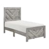 Corbin 6 Piece Twin Bedroom Set in Gray Finish by Home Elegance - HEL-1534NPGYT - Image 2 of 0