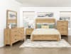 Corbin Panel Queen Bed in Natural Finish by Home Elegance - HEL-1534NPNA-1 - Image 2 of 0