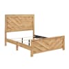 Corbin Panel Queen Bed in Natural Finish by Home Elegance - HEL-1534NPNA-1 - Image 5 of 0
