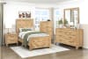 Corbin Twin Bed in Natural Finish by Home Elegance - HEL-1534NPNAT-1 - Image 2 of 0