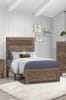 Corbin Twin Bed in Rustic Brown Finish by Home Elegance - HEL-1534T-1 - Image 1 of 0