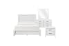 Corbin Queen Bed in White Finish by Home Elegance - HEL-1534WH-1 - Image 2 of 0