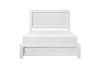 Corbin Queen Bed in White Finish by Home Elegance - HEL-1534WH-1 - Image 3 of 0