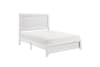 Corbin Queen Bed in White Finish by Home Elegance - HEL-1534WH-1 - Image 4 of 0