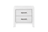 Corbin Queen Bed in White Finish by Home Elegance - HEL-1534WH-1 - Image 5 of 0