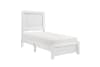 Corbin Twin Bed in White Finish by Home Elegance - HEL-1534WHT-1 - Image 4 of 0