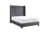Glenbury Queen Bed in Dark Gray Finish by Home Elegance - HEL-1547-1 - Image 3 of 0