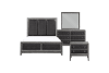 West End Queen Bed in Gray Finish by Home Elegance - HEL-1566GY-1 - Image 2 of 0