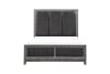 West End Queen Bed in Gray Finish by Home Elegance - HEL-1566GY-1 - Image 3 of 0