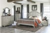 Mossbrook 6 Piece Bedroom Set in Light Gray Finish by Home Elegance - HEL-1568-1-4 - Image 1 of 0