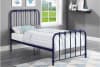 Bethany Twin Platform Bed in Blue Finish by Home Elegance - HEL-1571BUT-1 - Image 1 of 0
