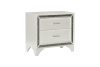 Salon 6 Piece Bedroom Set in Pearl White Metallic Finish by Home Elegance - HEL-1572W-1-4 - Image 5 of 0
