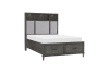Wittenberry 6 Piece Bedroom Set in Gray Finish by Home Elegance - HEL-1573-1-4 - Image 3 of 0