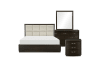 Hodgin Queen Bed in Dark Charcoal Finish by Home Elegance - HEL-1575-1 - Image 2 of 0