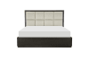 Hodgin Queen Bed in Dark Charcoal Finish by Home Elegance - HEL-1575-1 - Image 4 of 0