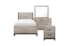 Zephyr 4 Piece Youth Bedroom Set in 2-Tone Finish by Home Elegance - HEL-1577T-1-4 - Image 2 of 0