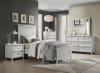 Donahue 6 Piece Twin Bedroom Set in Off-White Finish by Home Elegance - HEL-1581T - Image 2 of 0